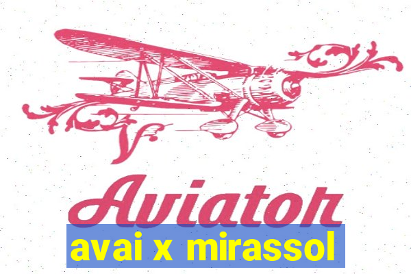 avai x mirassol