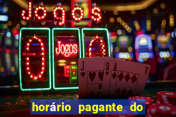 horário pagante do fortune tiger hoje