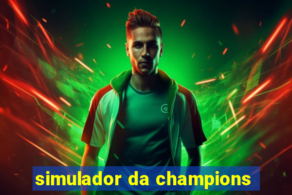 simulador da champions