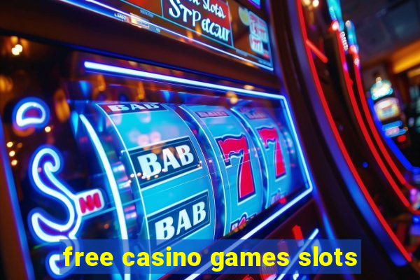 free casino games slots