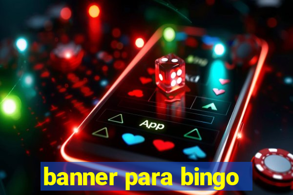 banner para bingo