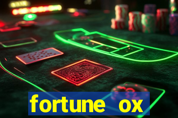 fortune ox plataforma nova