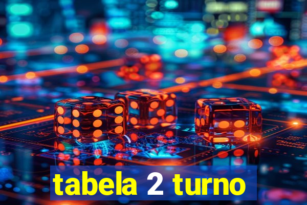 tabela 2 turno