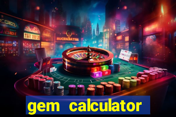 gem calculator diablo immortal