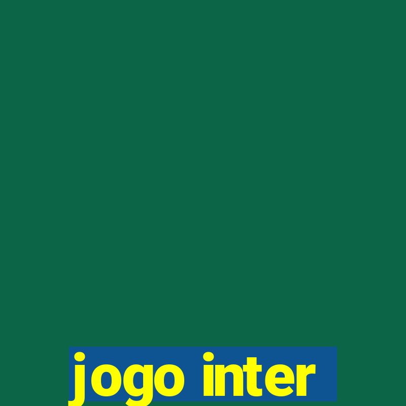 jogo inter