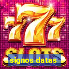 signos datas