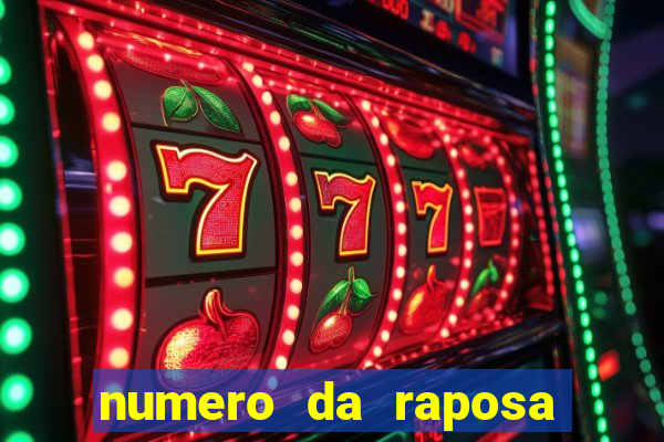 numero da raposa jogo do bicho