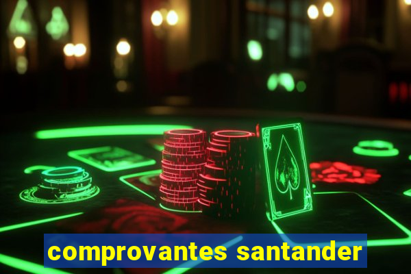 comprovantes santander