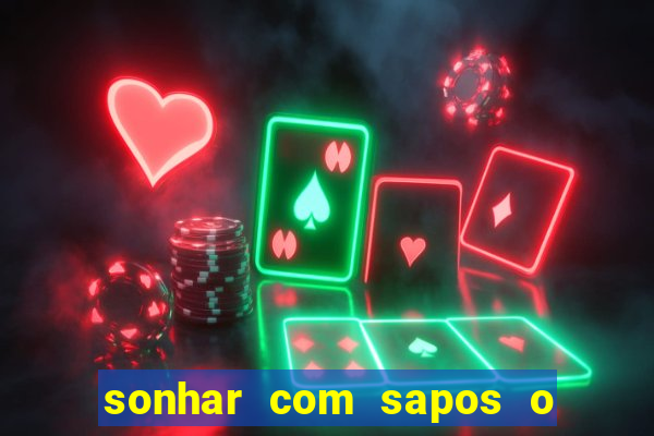 sonhar com sapos o que significa