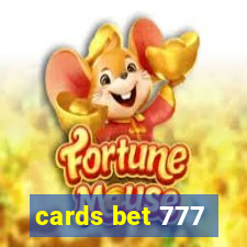 cards bet 777