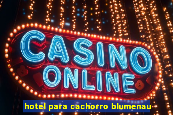 hotel para cachorro blumenau