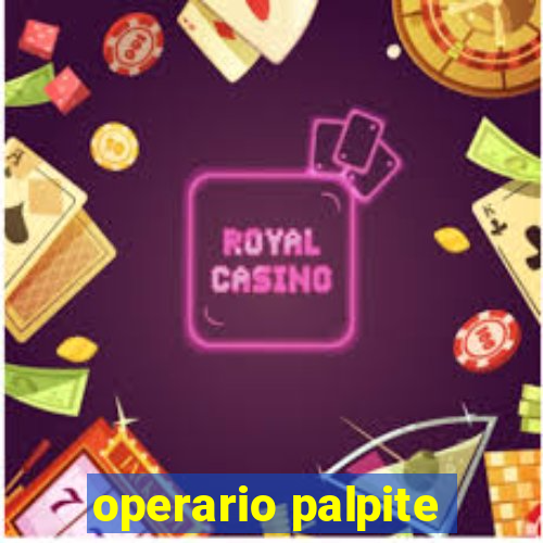 operario palpite