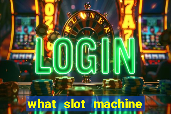 what slot machine has the best odds