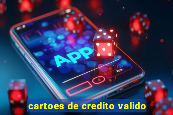 cartoes de credito valido