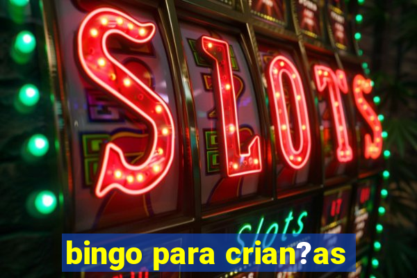 bingo para crian?as