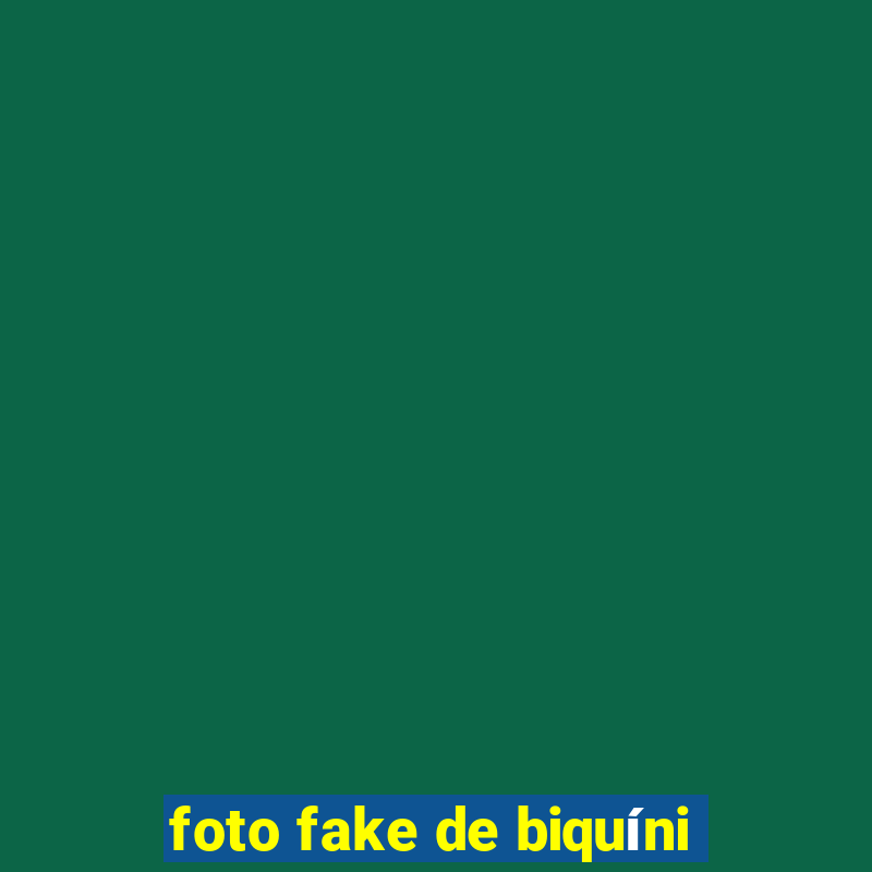 foto fake de biquíni