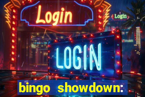 bingo showdown: jogo de bingo