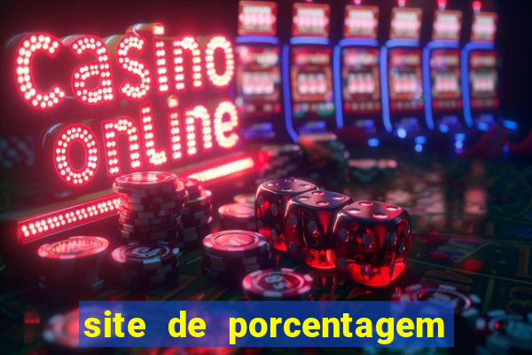 site de porcentagem de jogos pg slot