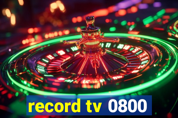 record tv 0800