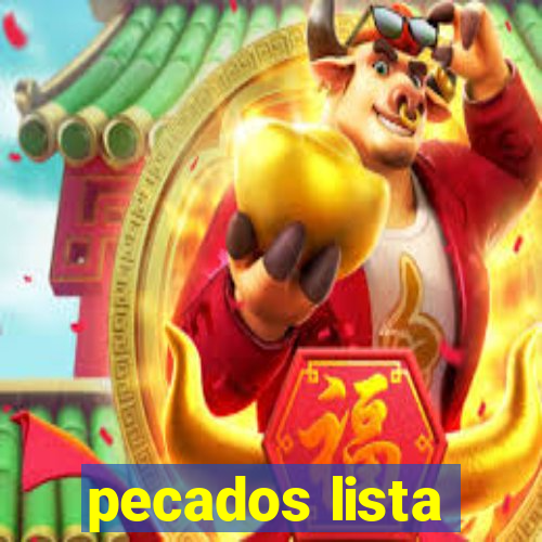 pecados lista