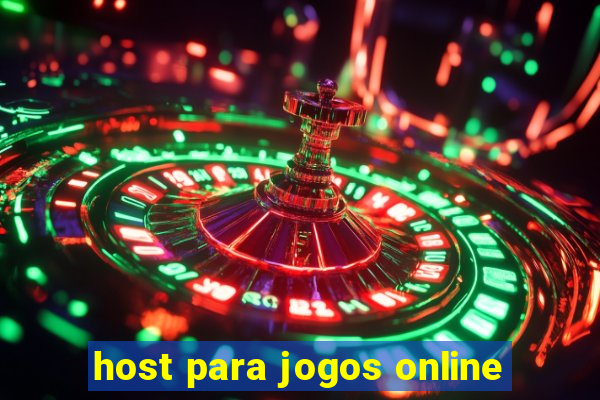 host para jogos online