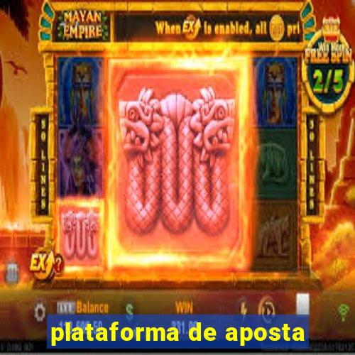 plataforma de aposta