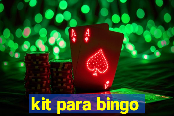 kit para bingo