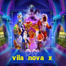 vila nova x novorizontino palpite