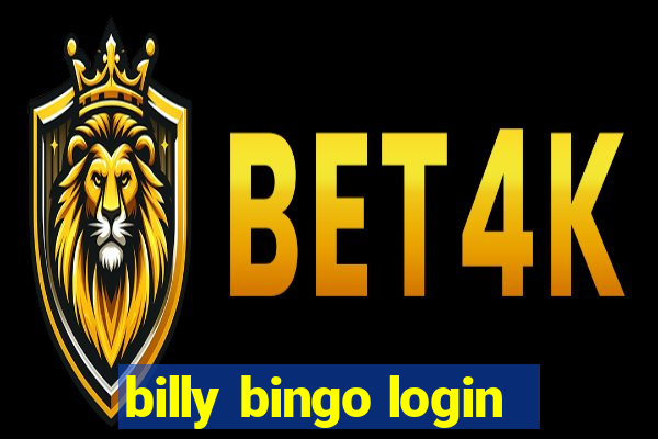 billy bingo login