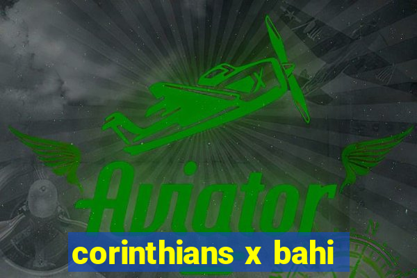 corinthians x bahi