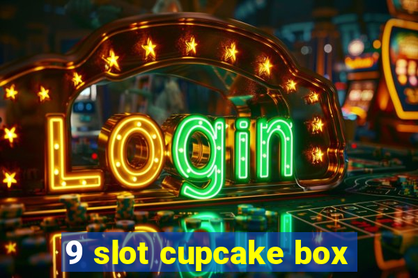 9 slot cupcake box