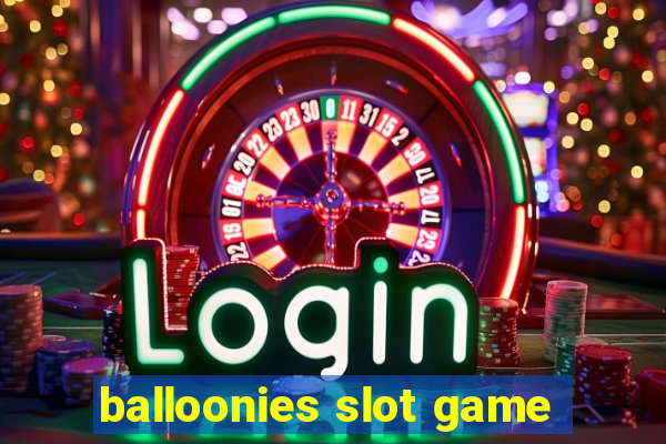 balloonies slot game