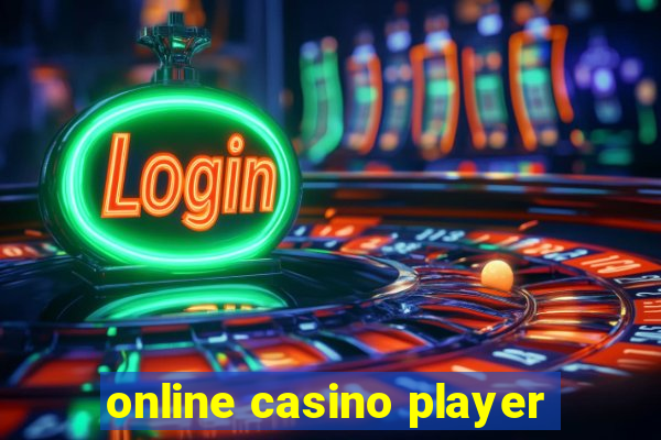 online casino player