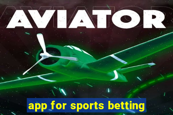 app for sports betting