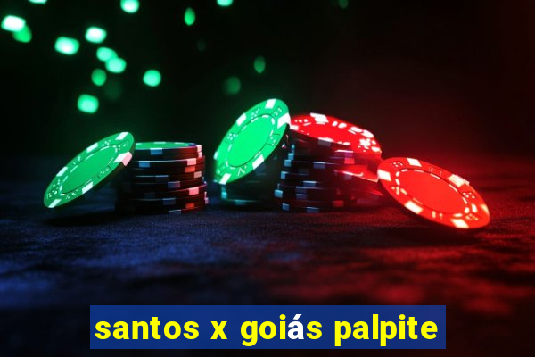 santos x goiás palpite