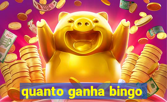 quanto ganha bingo