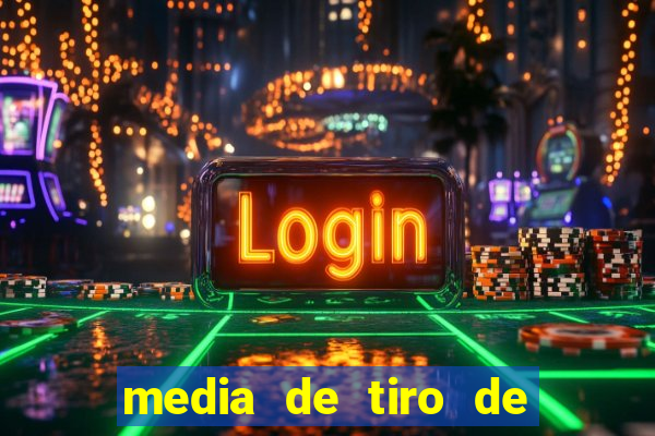 media de tiro de meta por jogo