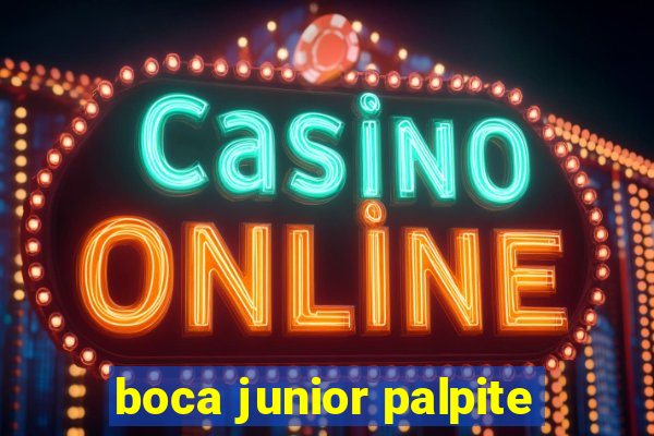 boca junior palpite