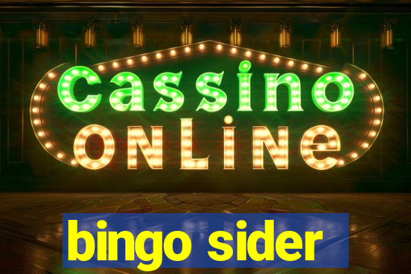 bingo sider