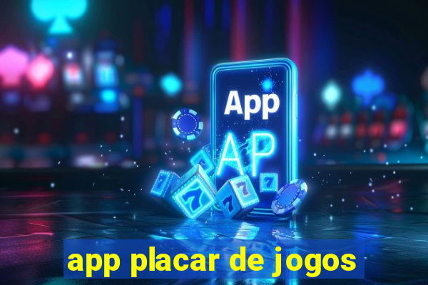 app placar de jogos