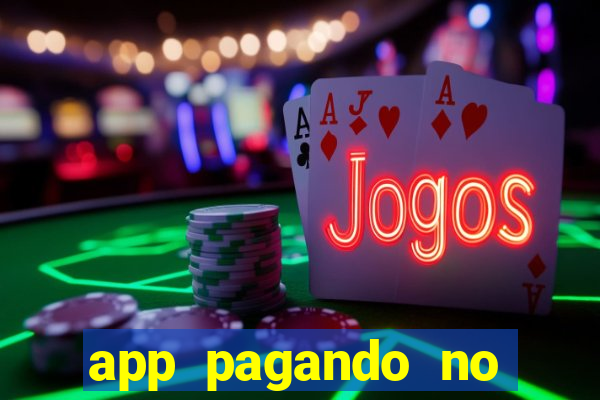 app pagando no cadastro via pix