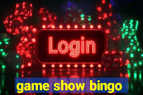 game show bingo