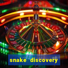 snake discovery bingo card