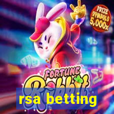 rsa betting