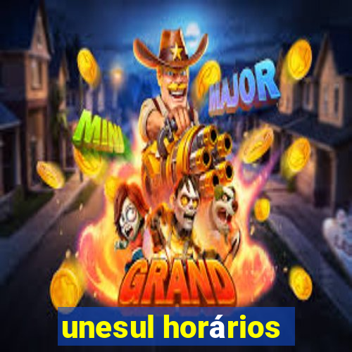 unesul horários