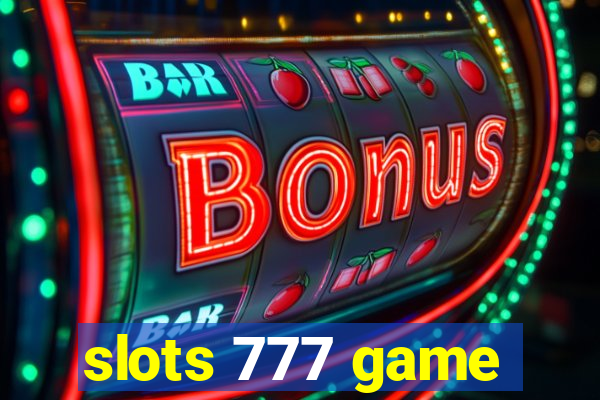 slots 777 game