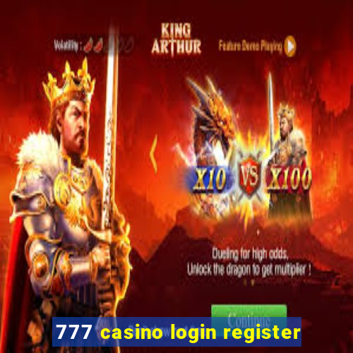 777 casino login register