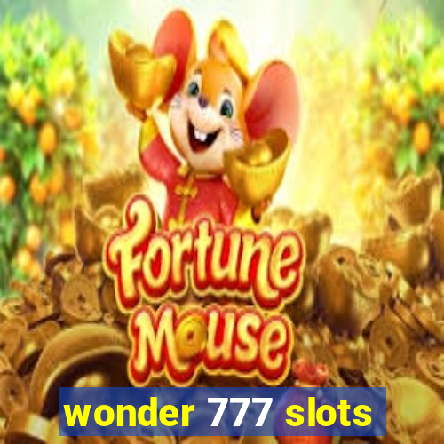 wonder 777 slots