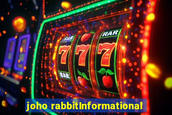 joho rabbitInformational