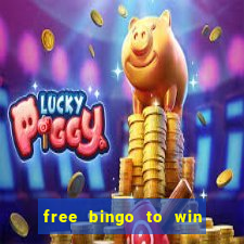 free bingo to win real money